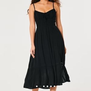 Hollister Channeled Bodice Midi Dress - BNWT